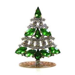 Xmas Tree Standing Decoration #09 ~ Green Clear*