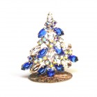 Xmas Tree Standing Decoration #10 ~ Blue Clear*
