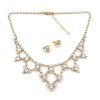 Beauty in Crystal ~ Rhinestone Necklace Set