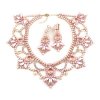 Pure Luxury Necklace Set ~ Pink with Opaque Pink