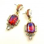 Allisa Earrings Pierced ~ Extra Fuchsia*