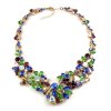 Power of Flowers ~ Necklace ~ Blue Green