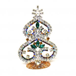 Hearts Standing Xmas Tree 10cm ~ #02*