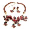 Chinese Dragon Necklace Set