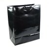 Glossing Black Drawstring Gift Bag 20cm x 25cm