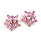 True Love Earrings Pierced ~ Pink