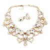 Dolce Vita Necklace Set Extra ~ Clear Crystal