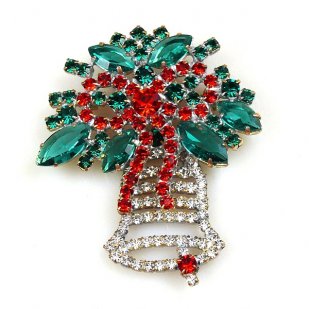 Christmas Bell ~ Brooch #2