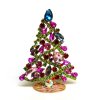 Zig-Zag Xmas Tree Stand-up Decoration 10cm ~ Pink*