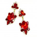 Fatal Earrings Pierced ~ Red*