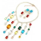 Ancient Egypt ~ Necklace with Earrings