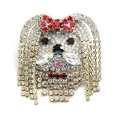 Maltese Pin ~ Red Ribbon