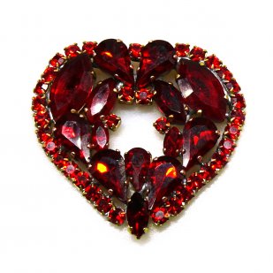 Heart Brooch ~ Red*