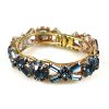 Harmony Clamper Bracelet ~ Montana Blue