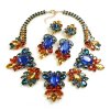 Iris Grande Necklace Set ~ Blue Topaz