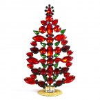 18cm Xmas Tree Decoration Navettes ~ Red Green*
