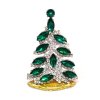 Xmas Navette Standing Tree ~ Emerald Clear*