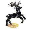 Deer ~ Christmas Stand-up Decoration Medium (R) Black