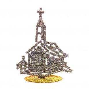 Church Standing Decoration ~ Clear Crystal*