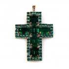 Cross #1 ~ Emerald