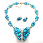 Fairy Butterfly Set With Brooch ~ Aqua*