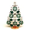Christmas Tree Stand-up Decoration 22cm ~ Emerald Clear*