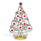Xmas Tree 16cm Waves and Rondelles ~ Clear Crystal*