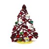 Zig-Zag Xmas Tree Stand-up Decoration 12cm ~ Multicolor #04*