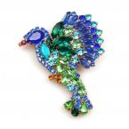 Hummingbird Brooch