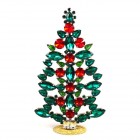 18cm Xmas Tree Decoration Navettes ~ Emerald Red Green*