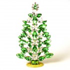 2023 Xmas Tree Decoration 18cm Navettes ~ Green Clear*