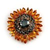 Sunflower Brooch