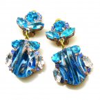 Iris Earrings Clips-on ~ #01*