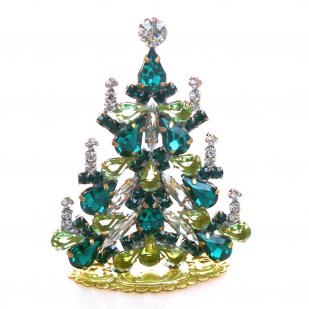 Xmas Tree Standing Decoration #03 ~ Emerald Green*