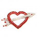 Arrow and Heart Pin*