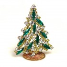 Navette Xmas Tree Stand-up ~ Emerald Jonquil Clear*