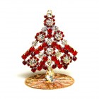 Xmas Tree Standing Decoration #07 ~ Red Clear *