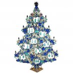 20 Inches Tall Giant Xmas Tree Decoration #3 Blue Waterfall