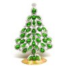 Pears Xmas Tree Rhinestones Decoration 15cm ~ Green Clear*