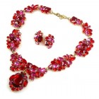 Waterfall Set ~ Ruby Red