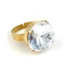 Gamma Ring ~ Clear Crystal