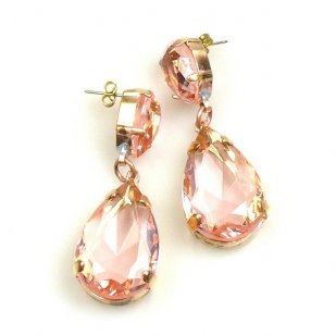 Pears Earrings Pierced ~ Pink