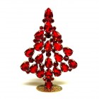 Xmas Teardrops Tree Standing Decoration 10cm ~ Red*