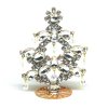 Standing Xmas Tree Decoration with Beads 10cm ~ #05*