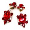 Fatal Earrings Clips-on ~ Red*