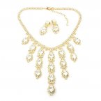 Glockenspiel Set Clear Crystal ~ Gold Plated