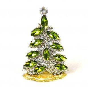 Xmas Navette Standing Tree ~ Olive Clear*