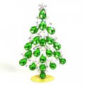 Xmas Teardrops Tree Standing Decoration 15cm ~ Green*