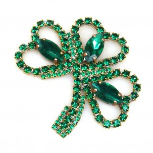 Shamrock Brooch ~ Bigger*