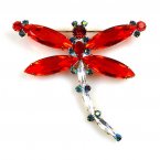 Dragonfly Navette #2 ~ Red